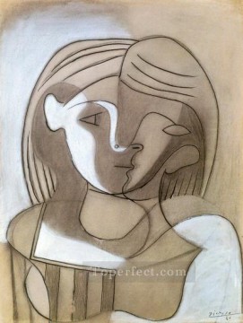Tete de femme 1928 Cubist Oil Paintings